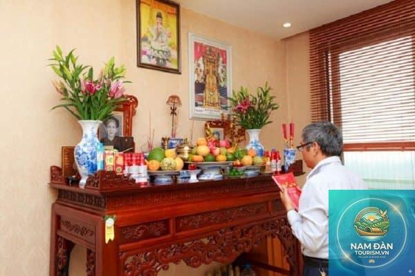 lập bàn thờ mới - Hình 1