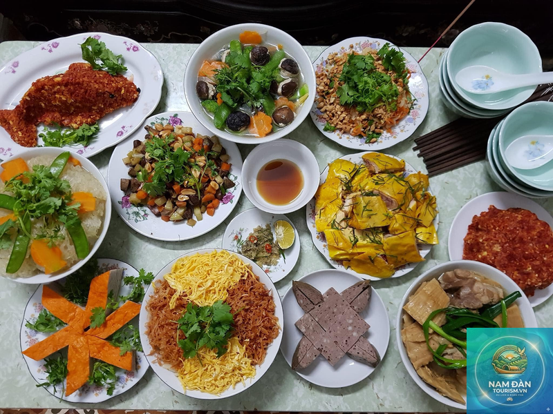 mâm cỗ cúng - Hình 5