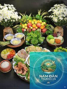 mâm cúng truyền thống