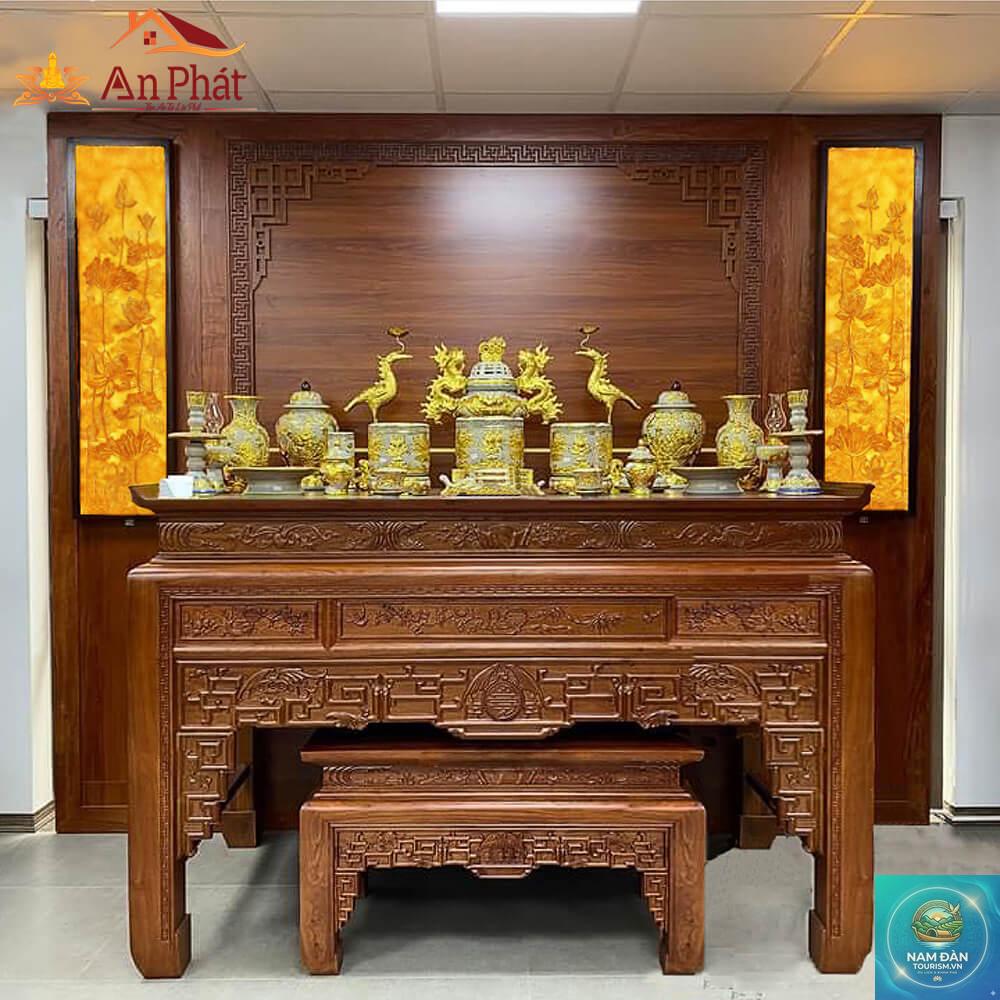 mẫu bàn thờ đẹp - Hình 4