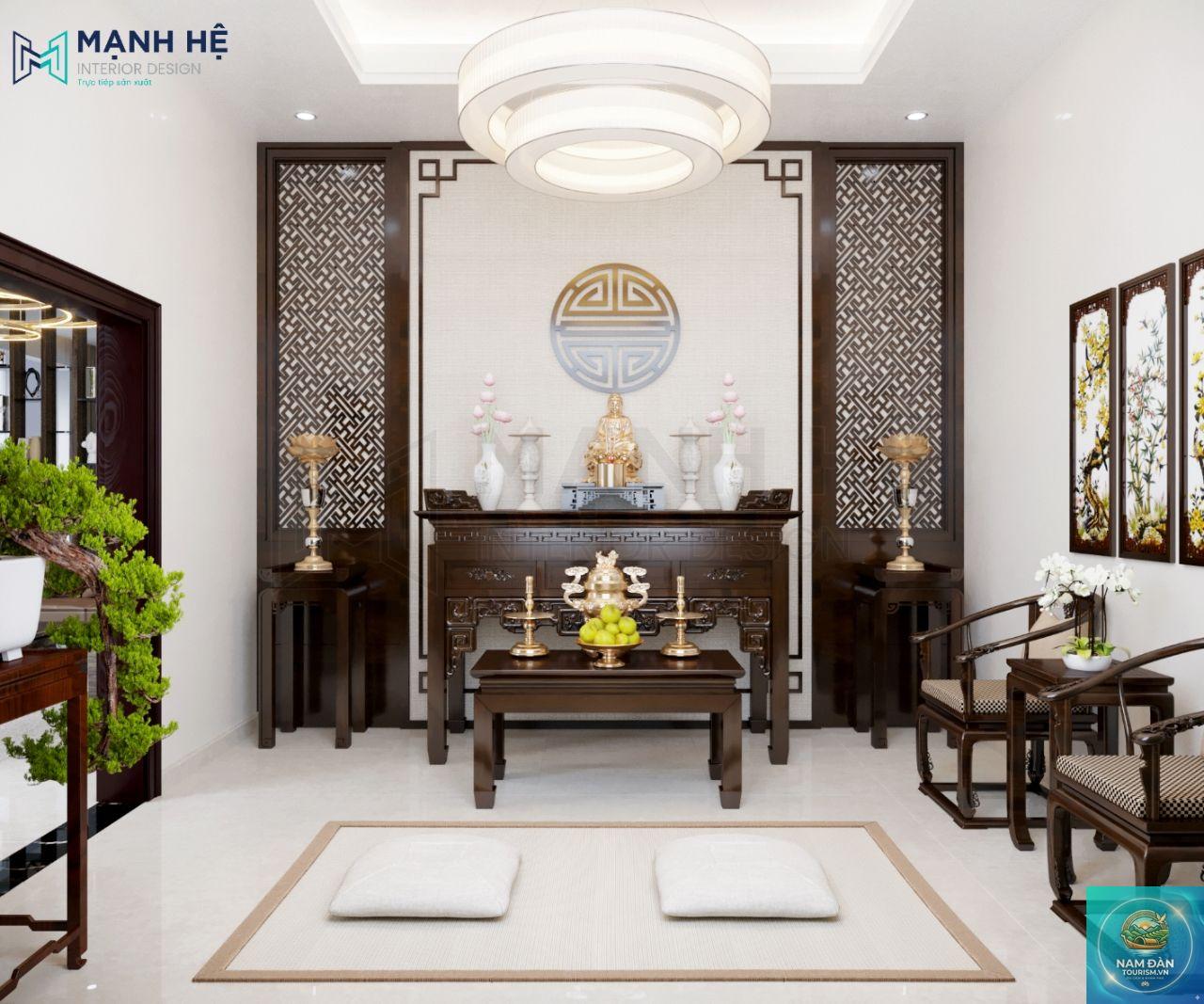 nội thất phòng thờ - Hình 4