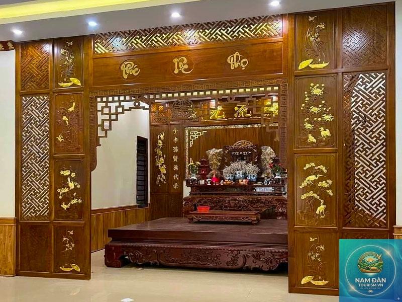 phòng thờ đẹp - Hình 2