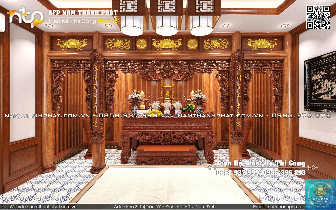 phòng thờ truyền thống - Hình 5
