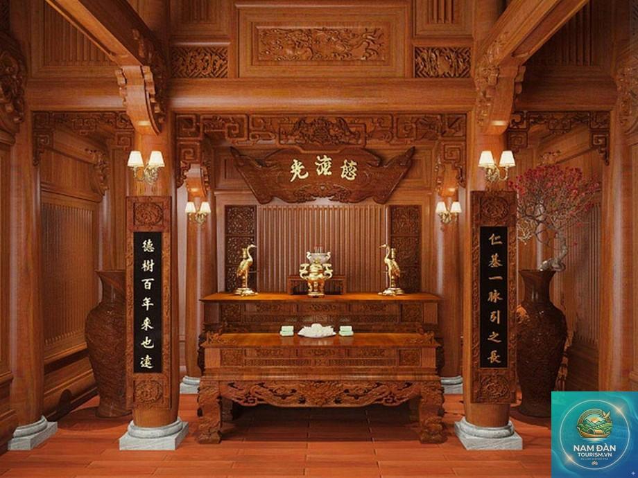 phòng thờ truyền thống