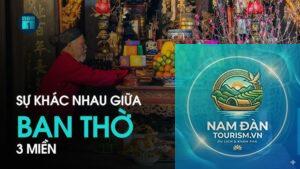sự khác nhau trong thờ cúng ba miền