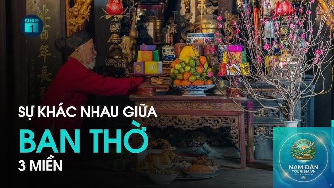 sự khác nhau trong thờ cúng ba miền