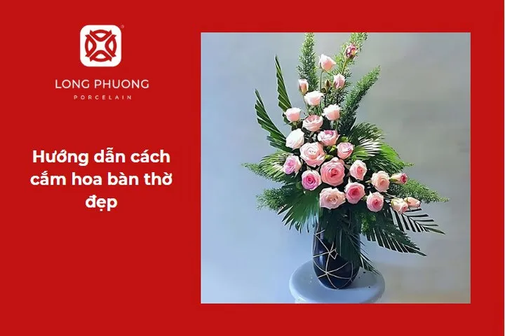 thay hoa bàn thờ - Hình 4