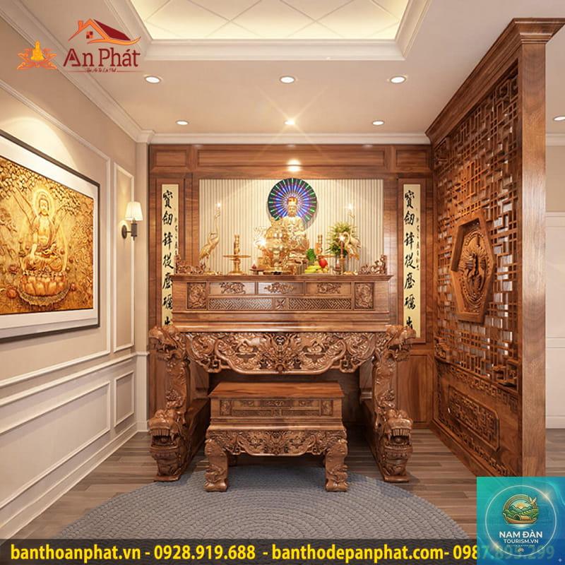 thiết kế phòng thờ - Hình 2