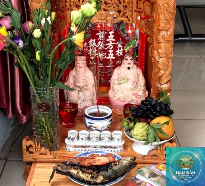 thờ cúng bàn thờ ông địa
