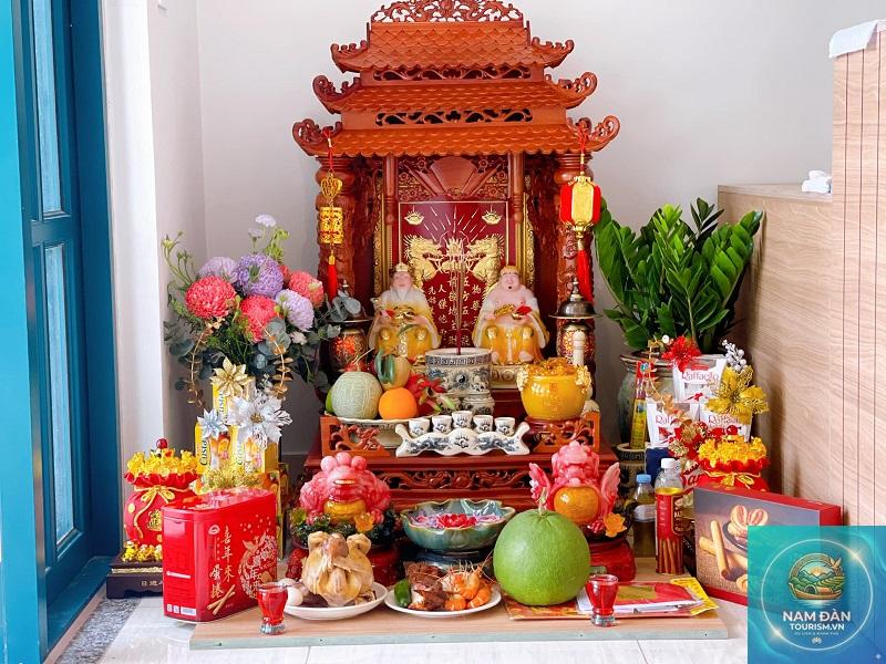 thờ cúng bàn thờ thần tài