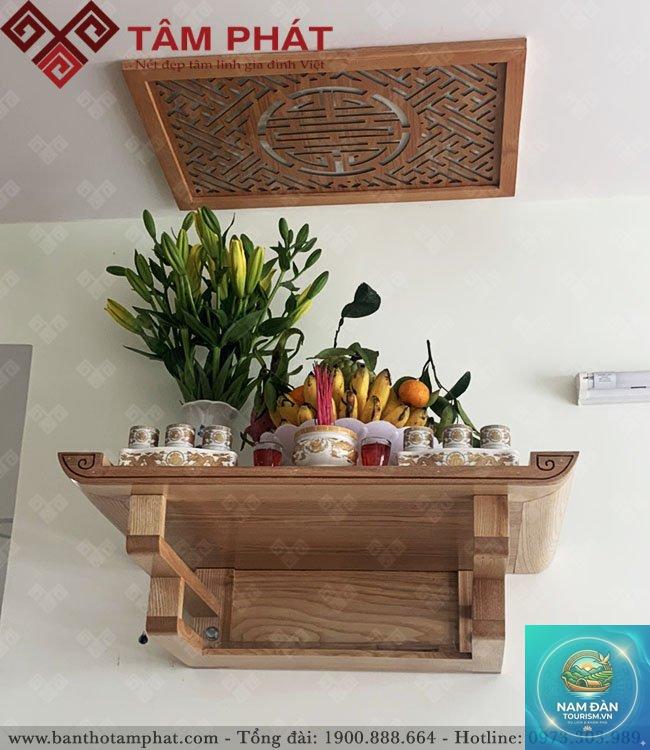 thờ cúng bàn thờ treo - Hình 5