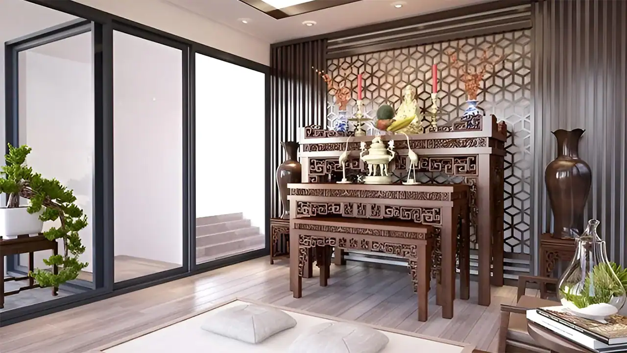 thờ cúng biệt thự - Hình 5