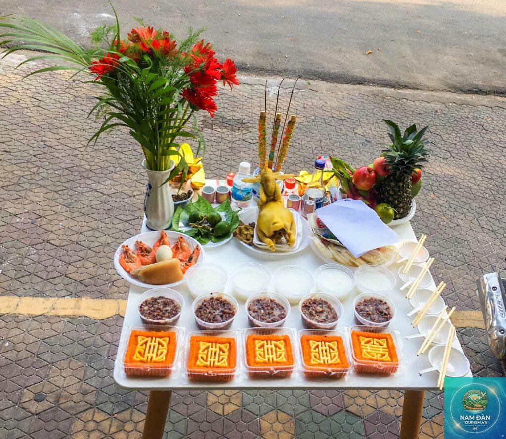 thờ cúng cất nóc