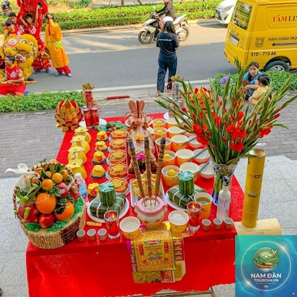 thờ cúng mở cửa hàng
