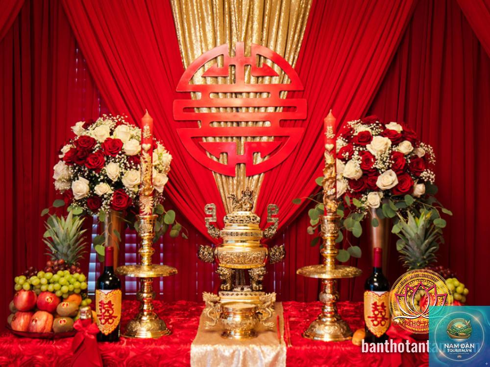 thờ cúng ngày cưới - Hình 1