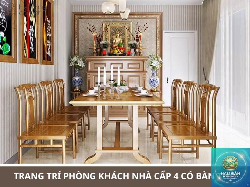 thờ cúng nhà cấp 4