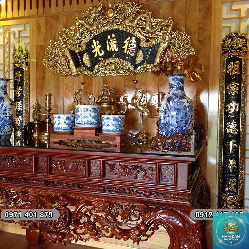 trang trí bàn thờ - Hình 2