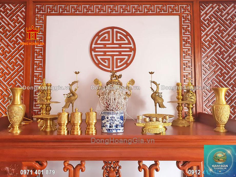 trang trí bàn thờ - Hình 4