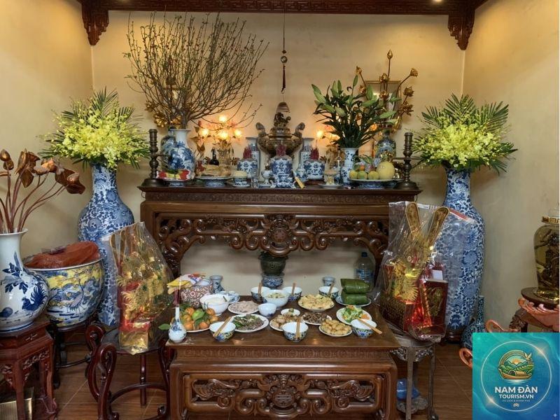 trang trí bàn thờ - Hình 5