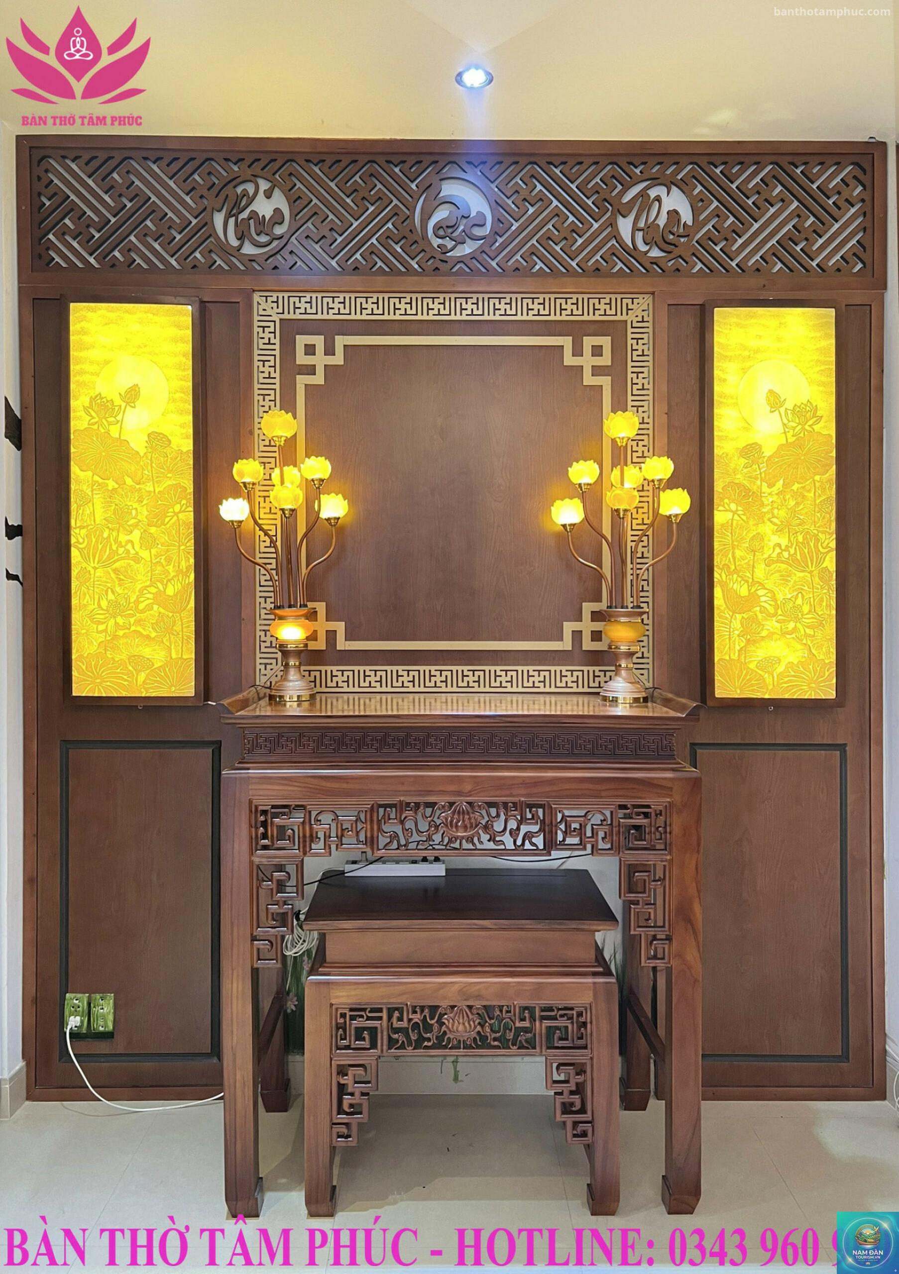 trang trí phòng thờ - Hình 3