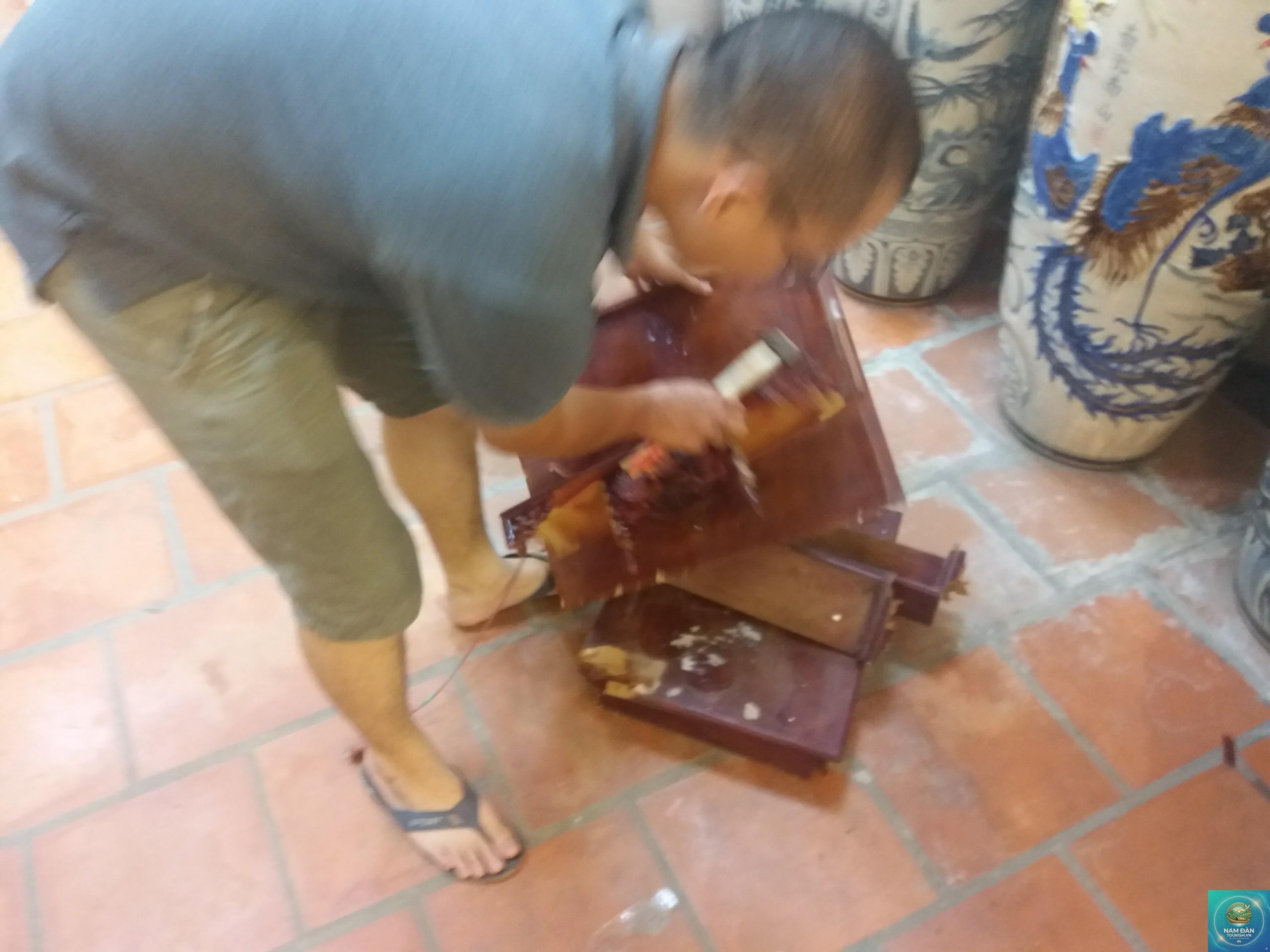 xử lý đồ thờ cũ - Hình 2