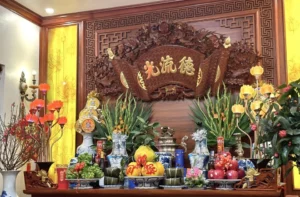 ý nghĩa bàn thờ gia tiên